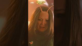 The Hidden Miracle of Mantis in Endgame. #shorts #moviesfacts