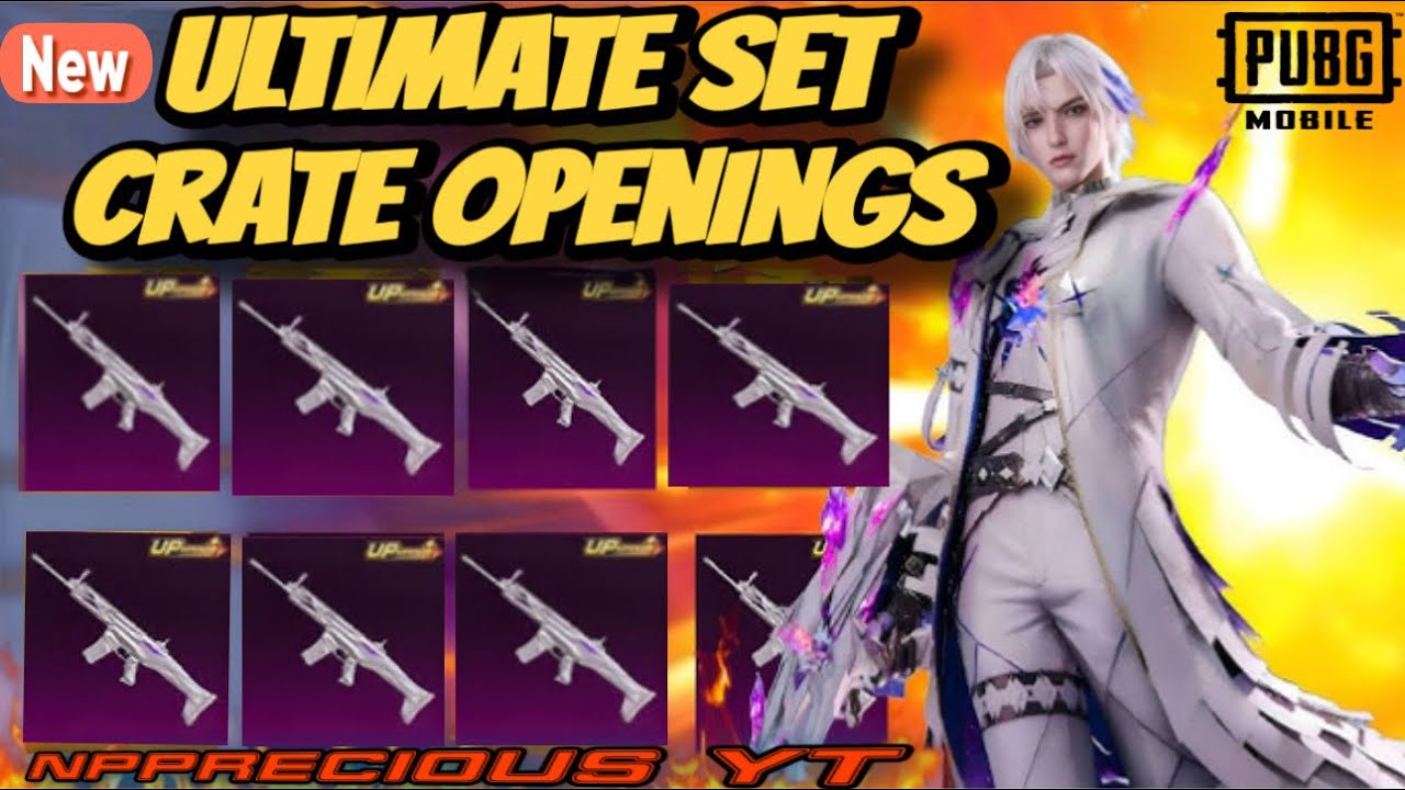NEW ULTIMATE PRISM ASCENDANT SET & UPGRADE SCAR-L CRATE OPENINGS | PUBG | BGMI