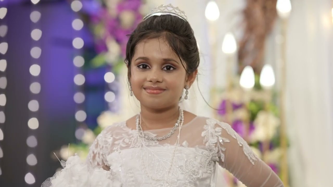 First Holy Communion Highlight/ shaina sequeira/ DD photography/ Rajesh bala