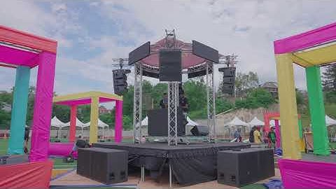 DAYTIME DERBY 2023 FULL PRODUCTION SOUND, STAGE, LIGHTING, LED SCREEN WALL RENTAL RESOLUME