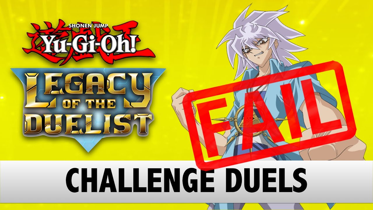 Yu-Gi-Oh! Legacy of the Duelist Challenge Mode : Bakura FAIL!
