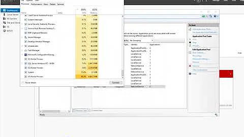 Fixing up the IIS worker WsusPool issue which takes 90 of CPU on Windows Server 2016