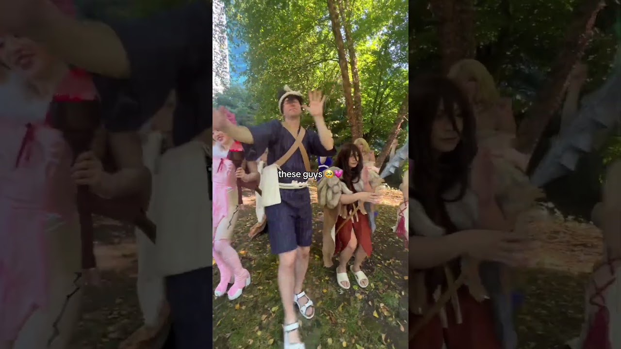 dr. stone cosplay group ftw #animecosplay #homuramomiji #drstone #cosplaygroup #homuracosplay #dcst
