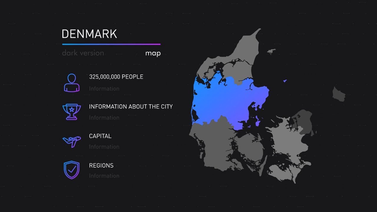 Infographics Map Animation Pack - After Effects Template