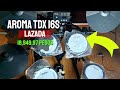 AROMA TDX 16S Bought at Lazada | Unboxing | Electronic drum kits | Sound Check