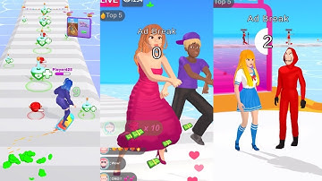 Streamer Rush Game Hot 2023 All Levels Gameplay Walkthrough Android,IOS | HTN Games #3