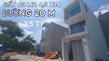 BÁN ĐẤT 63 M2 - 4,5 X 14 GIÁ 3,5 TỶ , ĐƯỜNG 20 M-  KDC ĐẠI HỌC MỞ TAM ĐA QUẬN 9 TP THỦ ĐỨC.