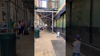The Real Roosevelt Hotel: NYC Chaos Before the Shutdown | May 2025 Footage