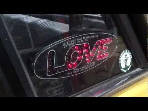 ラブ灯 水中花 旧車 love_002.mp4 - YouTube
