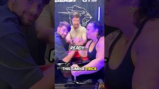 The Secret Arm Wrestling Trick That Guarantees You Win Every Time! #viral #shorts #facts #shortsfeed