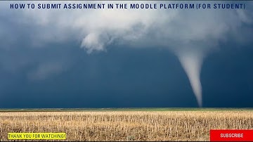 How to submit assignment in the Moodle Platform (For Student)