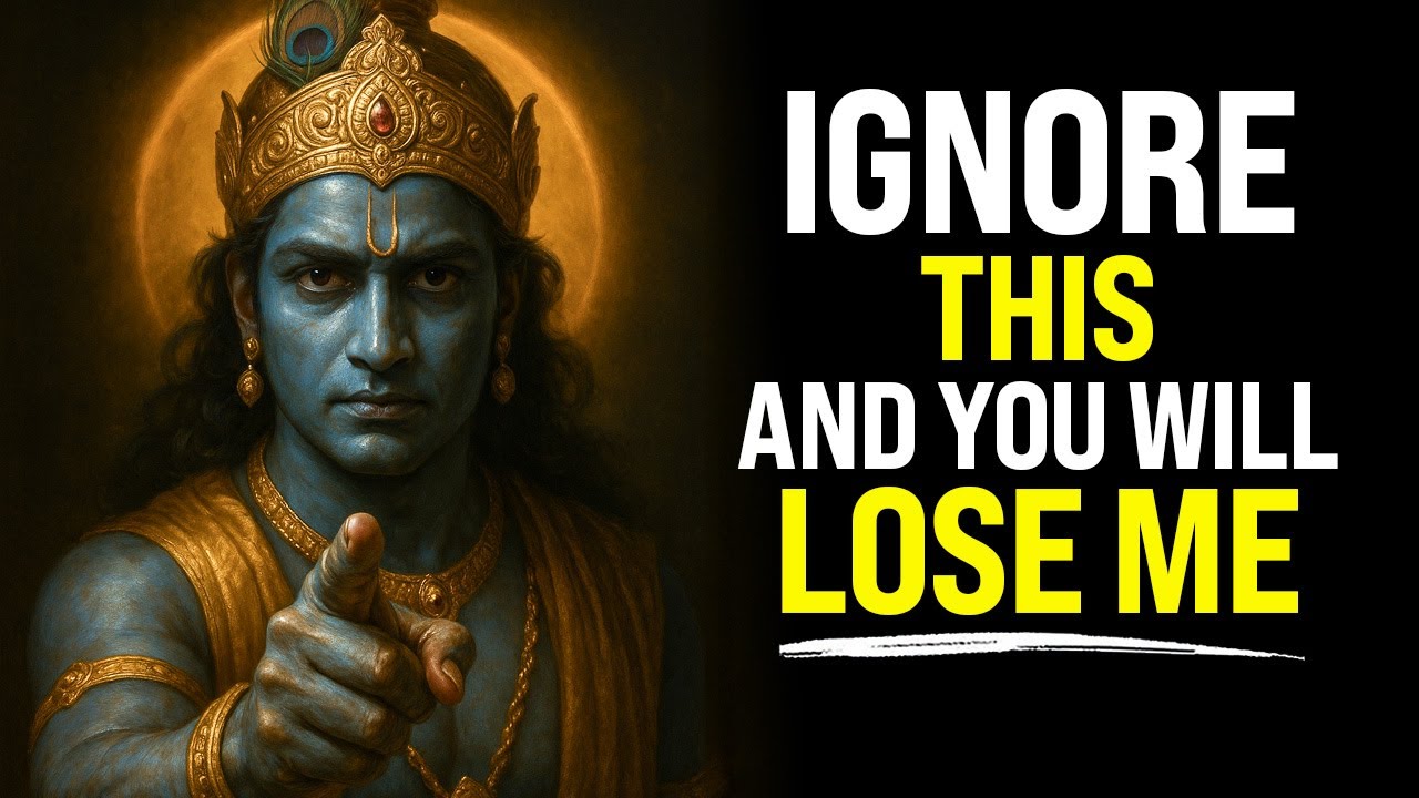 If You IGNORE This, You Will Lose Me | Krishna's Urgent Message