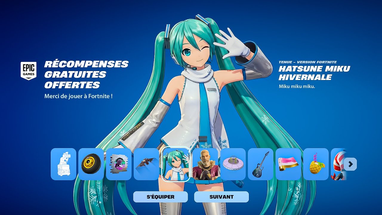 Obtiens 134 Objets GRATUITS (récompenses) sur Fortnite Chapitre 7 !