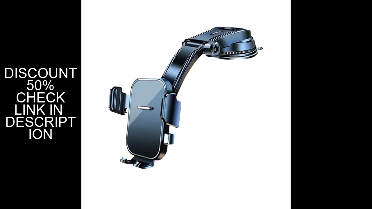 SEAMETAL Car Phone Bracket Dashboard Auto Cellphone Holder Universal Desk Windshield Hanging Phone H