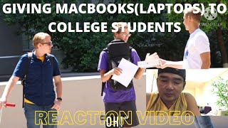 Giving Macbooks to College Students who needs them | ThatWasEpic Reaction video