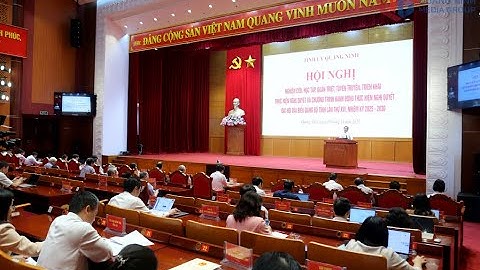 Hội nghị quán triệt, triển khai Nghị quyết Đại hội đại biểu Đảng bộ tỉnh lần thứ XVI