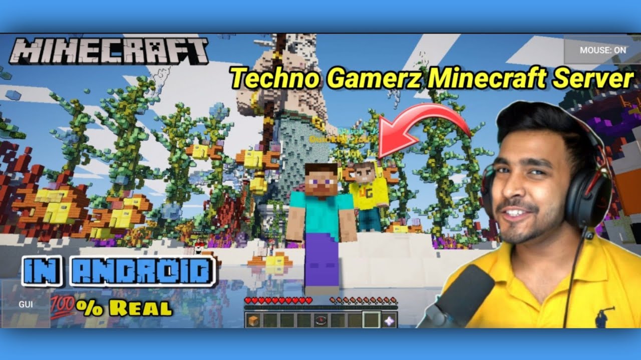 How To Play Techno Gamerz Server In Minecraft || Techno Gamerz Server ...