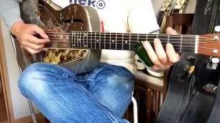 Feelin Bad Blues : Ry Cooder cover on 1936 National Style O chords