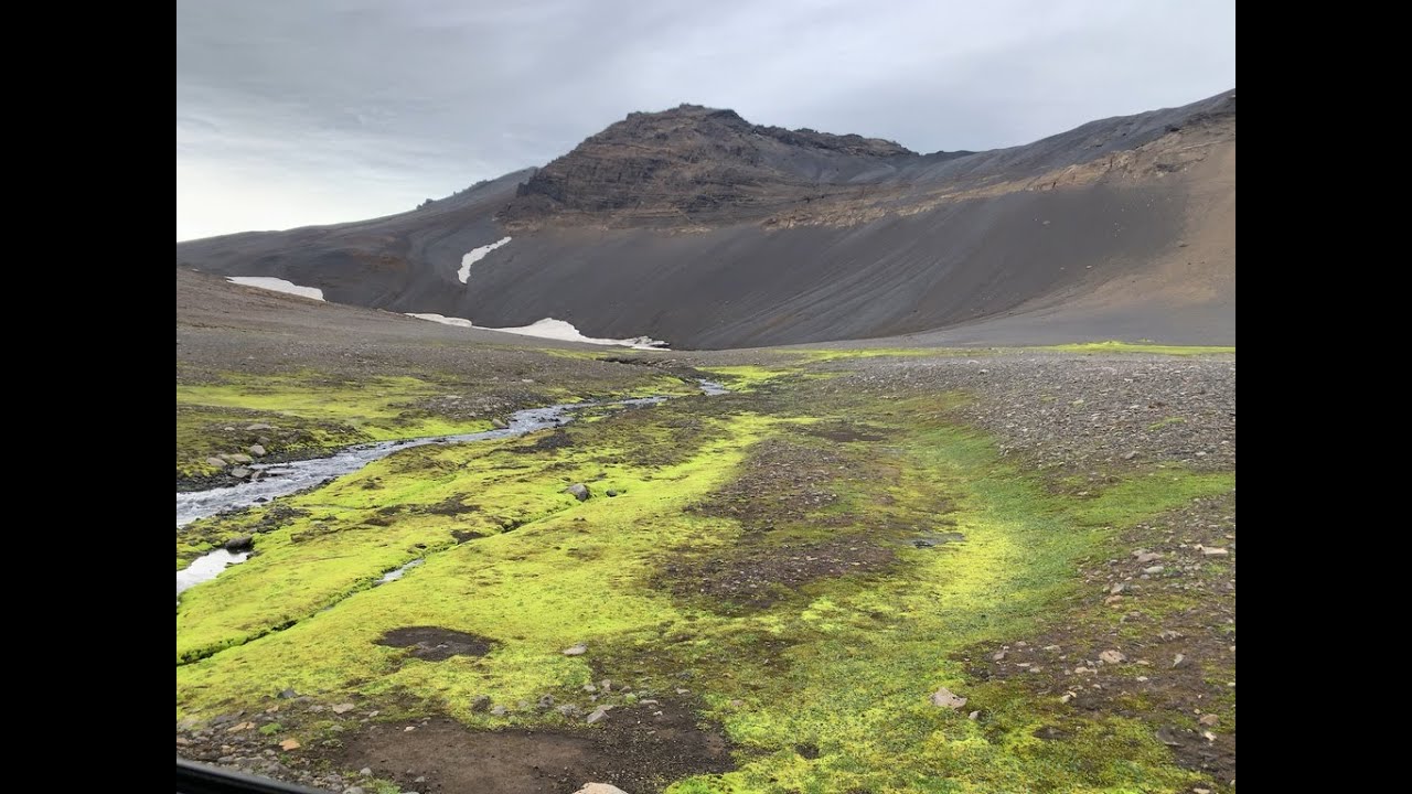 7月28日F910 　F907　from Laugarfell - F910- F907 - Hafrahvammagljúfur in Iceland — Austurleið connector — video poster