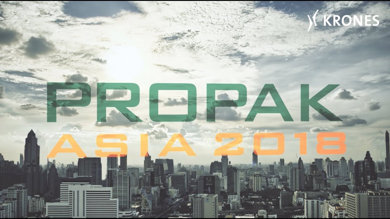 timezone asia/bangkok  New 2022  Krones at ProPak Asia 2018