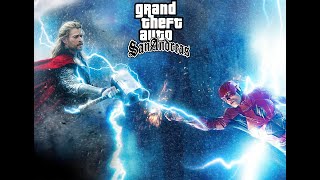 Thor vs Flash FIGHT CRAZY | GTA SA MOD screenshot 2