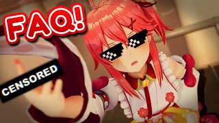 Mikochis Ba-Nin♪ Ba-Nin♪ - First MMD Test [ Hololive / Mikoart ]