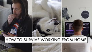 How To SURVIVE Working From Home - Tips for WFH