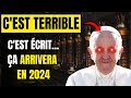 Prophtie pour 2024 cet vnement terrible frapperatil le pape franois