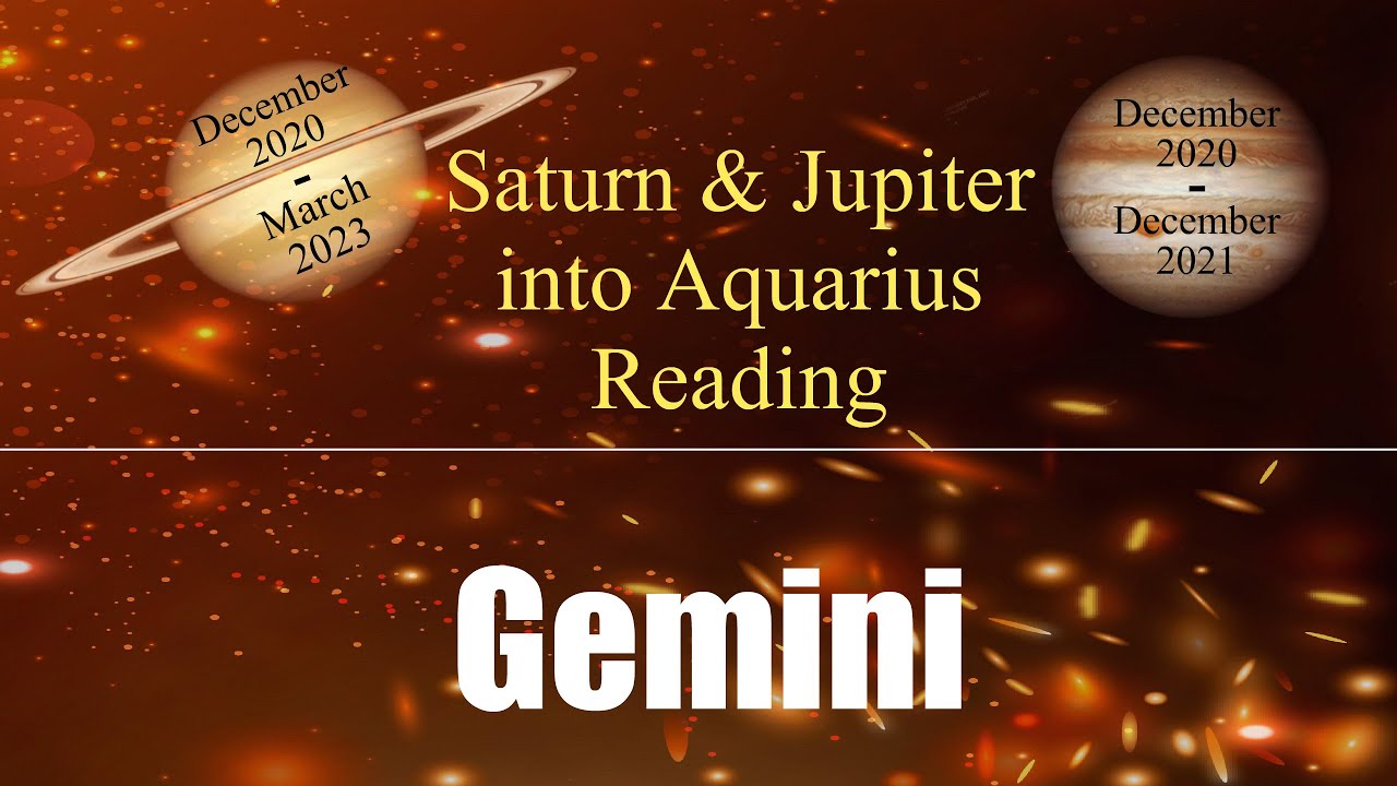 ♊️Gemini 🪐 Breaking Free From The Toxic & Restrictions! ~ Jupiter & Saturn into Aqua Reading