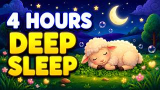 4 Hours Baby Lullaby 🌛 Fall Asleep Fast | Soft Music for Newborns & Toddlers