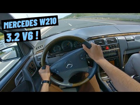 ARABAYA AŞIK OLMAK | MERCEDES E320 W210 | 3.2 V6 ATMOSFERİK ! POV SÜRÜŞ