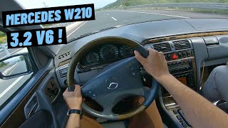 ARABAYA AŞIK OLMAK | MERCEDES E320 W210 | 3.2 V6 ATMOSFERİK ! POV SÜRÜŞ