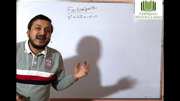 Chitrang Maths Classes Splitting the middle term of Equation with Roots
