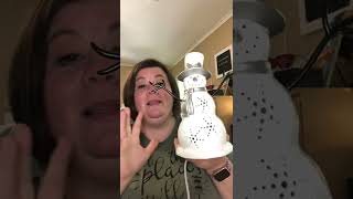 Sparkling Snowman is seriously the cutest
