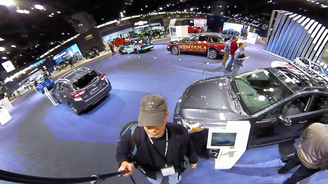 Subaru stand 2017 chicago auto show youtube