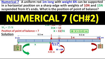 Numerical 7 Chapter 2 Physics Class 11| 11th Physics Solved Numericals | Study With Me | Vectors