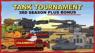 "Tank Tournament - 3rd season plus special Bonus" - Cartoons about tanks