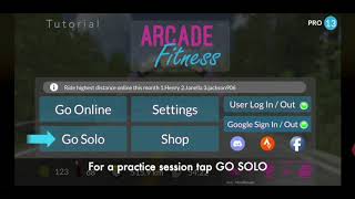 MoonRun Tutorial -  Run Solo with AI Characters in Arcade Fitness screenshot 4