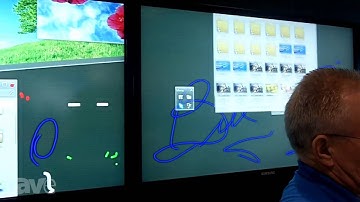 InfoComm 2013: Samsung Discusses its Interactive Whiteboard Solution