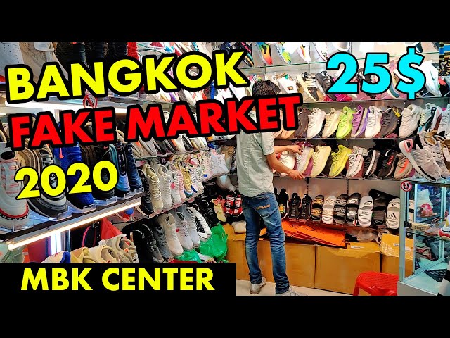 MBK: shopping for designer fakes in Bangkok mega emporium