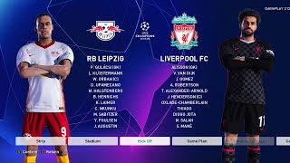 PES 2021 - Leipzig vs Liverpool - UEFA Champions League UCL - Gameplay PC