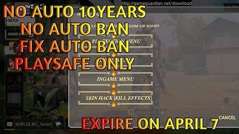 CODM SCRIPT GARENA | VERSION 1.6.38 | PLAYSAFE | NO 10YEARS BAN