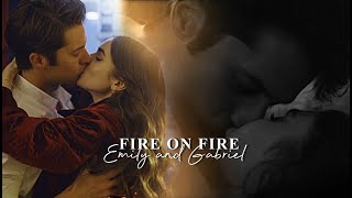 emily & gabriel | fire on fire [emily in paris]