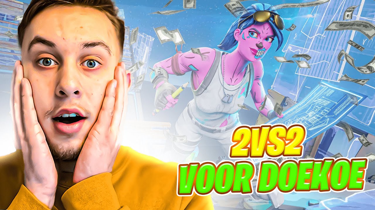 Doekoe 2V2 voor DOEKOE met JORDYSTORM | Fortnite (Nederlands) !doneren !2v2 ...