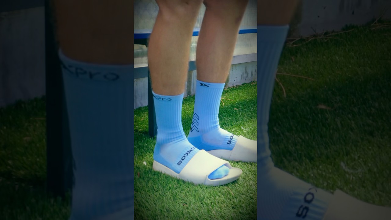 I MADE MY OWN GRIP SOCKS