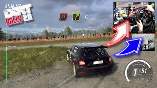 Škoda Fabia Tarmac / Logitech G29 DiRT Rally 2.0 screenshot 3