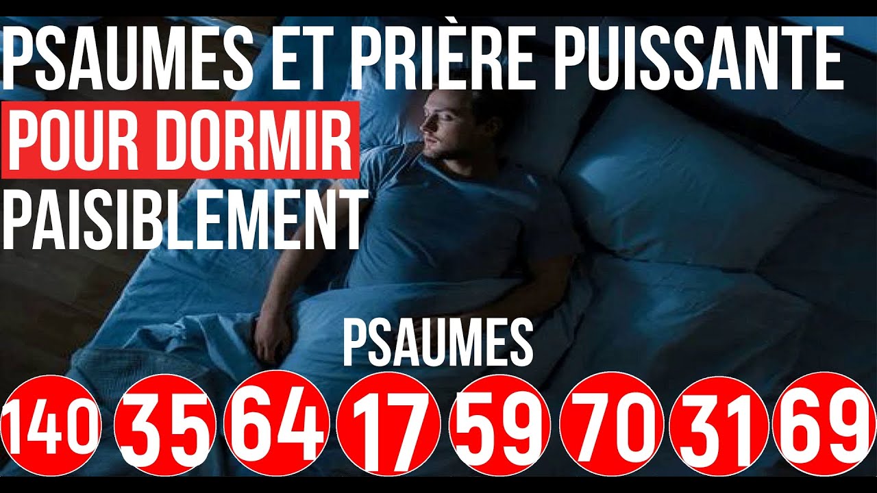 Laissez Jouer Cette Prière Pendant Que Vous Dormez | Psaumes Puissants  Pour Dormir En Sécurité