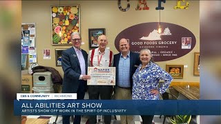 'All Abilities Art Show' held in Richmond, all proceeds benefit art center