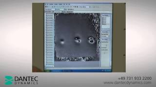 Dantec Dynamics Portable Shearography in operation on composite structures