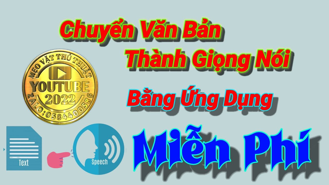 Chuyển văn bản thành giọng nói bằng ứng dụng miễn phí trên điện thoại